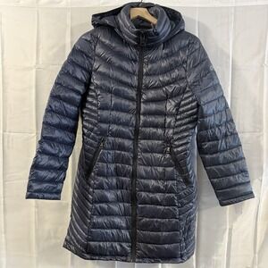 Calvin Klein Packable Lightweight Premium Down Puffer Jacket Coat Women Petite L